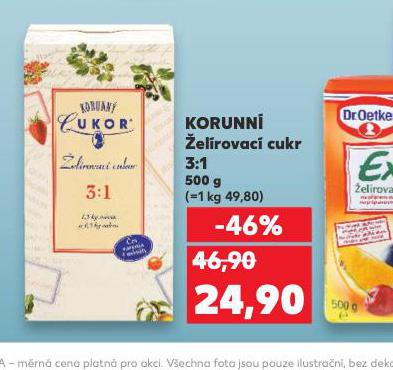 KORUNN CUKR ELROVAC 3:1