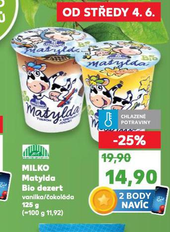 MILKO MATYLDA BIO DEZERT