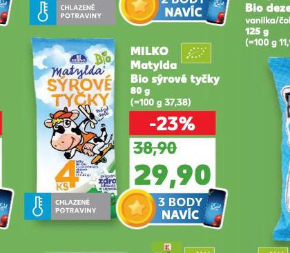 MILKO MATYLDA BIO SROV TYKY