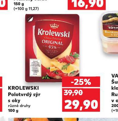 KROLEWSKI POLOTVRD SR S OKY