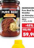 INZERSDORFER PURE BEEF SUGO OMÁČKA NA TĚSTOVINY