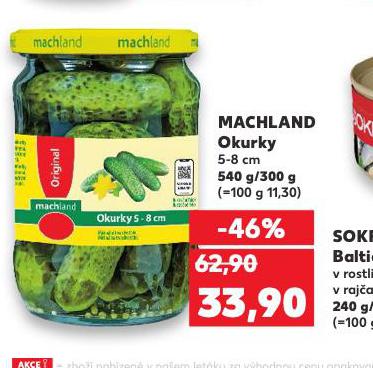 MACHLAND OKURKY 5-8 CM
