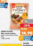 SEMIX PLUSO MINI MÜSLI TYČINKY