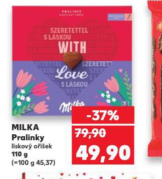 MILKA PRALINKY