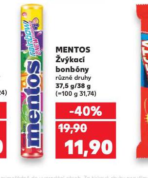 MENTOS VKAC BONBNY