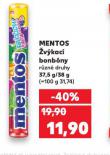 MENTOS ŽVÝKACÍ BONBÓNY