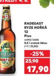 PIVO RADEGAST RYZE HOŘKÁ 12