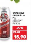 PIVO GAMBRINUS ORIGINÁL 10