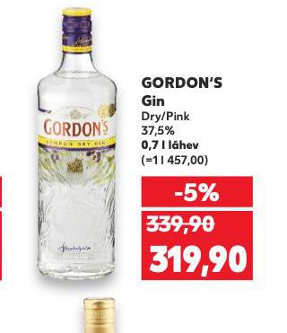 GORDONS GIN