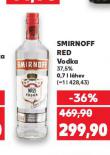 SMIRNOFF RED VODKA