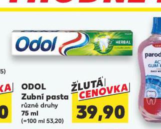 ODOL ZUBN PASTA