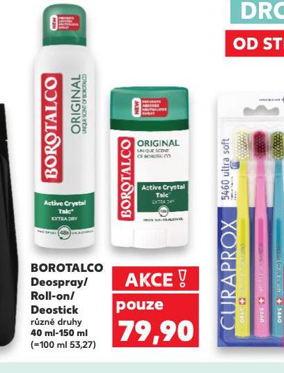 BOROTALCO DEOSPRAY / ROLL-ON / DEOSTICK