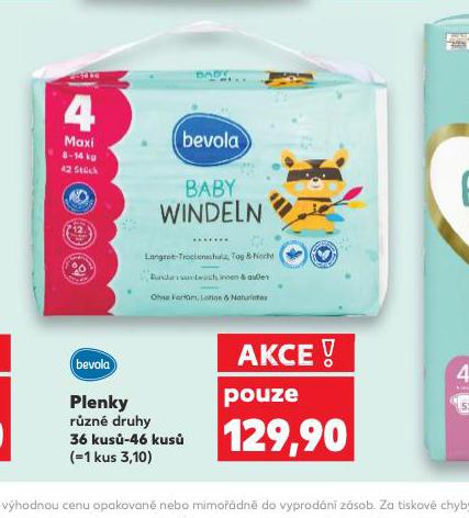 BEVOLA PLENKY