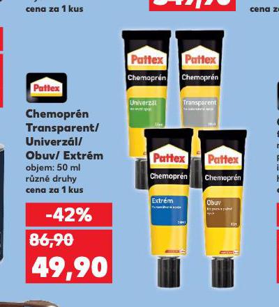CHEMOPRN TRANSPARENT / UNIVERZL / OBUV / EXTRM