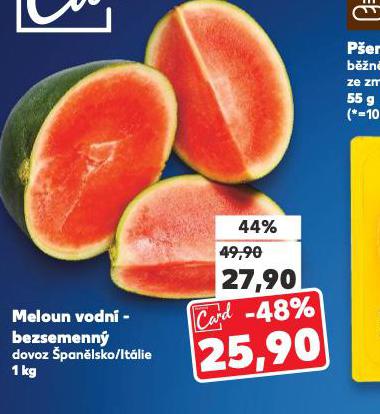 MELOUN VODN BEZSEMENN