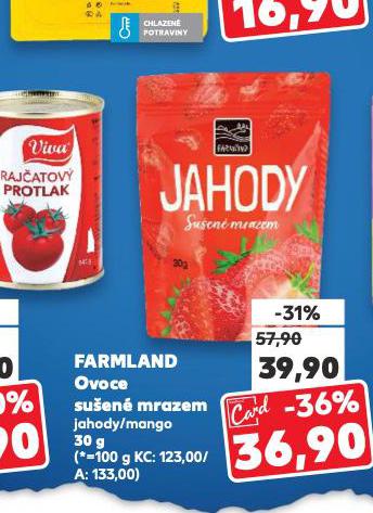 FARMLAND OVOCE SUEN MRAZEM