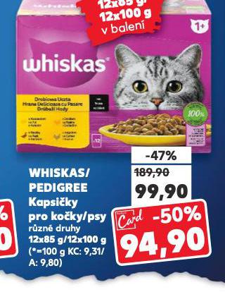 WHISKAS KAPSIKY PRO KOKY