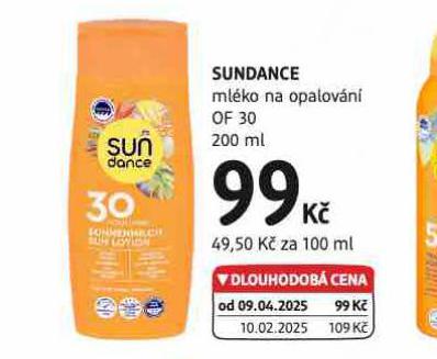 SUNDANCE MLKO NA OPLAOVN OF 30