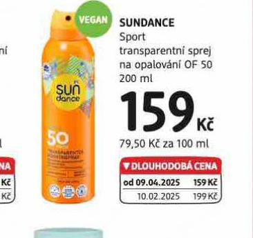 SUNDANCE SPORT SPREJ NA OPALOVN