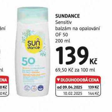 SUNDANCE BALZM NA OPALOVN OF 50