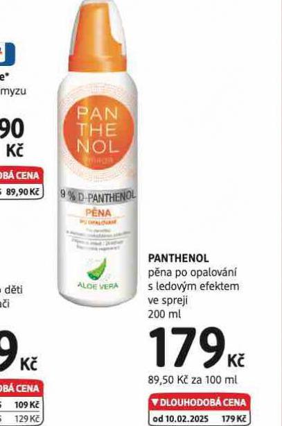PANTHENOL PNA PO OPALOVN