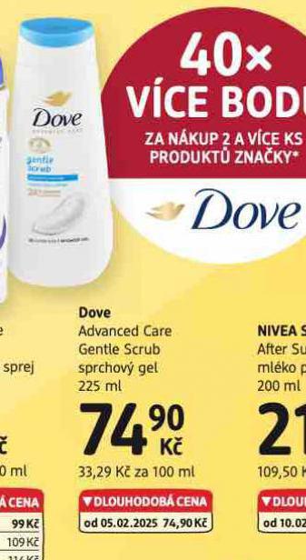 DOVE SPRCHOV GEL
