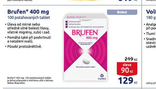 BRUFEN 400 MG