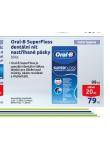 ORAL-B SUPERFLOSS DENTÁLNÍ NIT NASTŘÍHANÉ PÁSKY