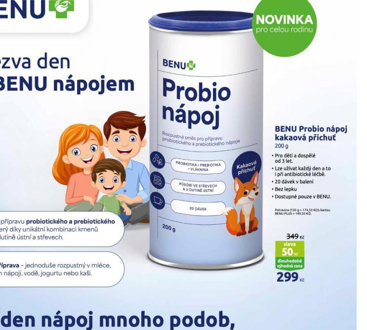 BENU PROBIO NPOJ KAKAOV PCHU