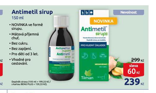 ANTIMETIL SIRUP