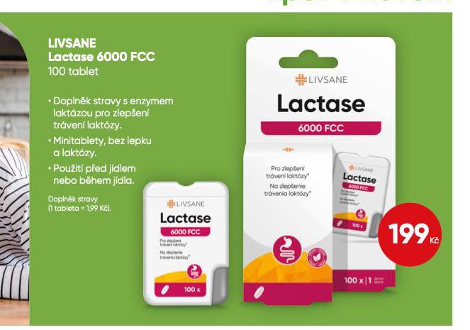 LIVSANE LACTASE 6000 FCC