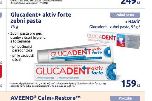 GLUCADENT+ AKTIV FORTE ZUBN PASTA