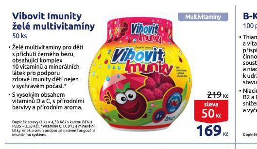 VIBOVIT IMUNITY EL MULTIVITAMNY