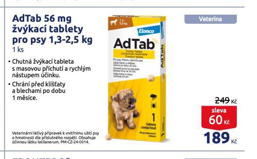 ADTAB VKAC TABLETY PRO PSY 1,3 - 2,5 KG