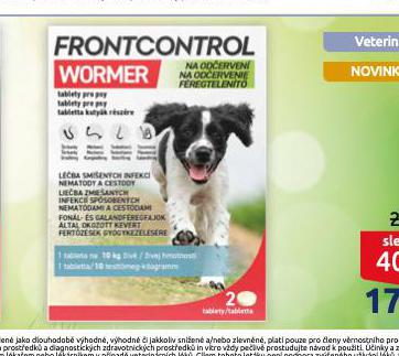 FRONTCONTROL WORMER TABLETY PRO PSY 10 KG