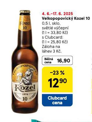 PIVO VELKOPOPOVICK KOZEL 10