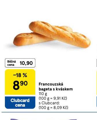 FRANCOUZSK BAGETA S KVSKEM