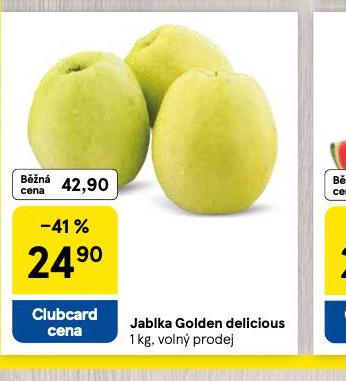JABLKA GOLDEN DELICIOUS