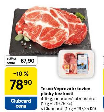 VEPOV KRKOVICE PLTKY BEZ KOSTI