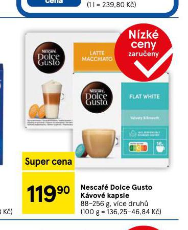 NESCAF DOLCE GUSTO KVOV KAPSLE