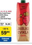 RIO COLD PRESS 100% ŠŤÁVA Z JALBEK A ČERVENÉ ŘEPY
