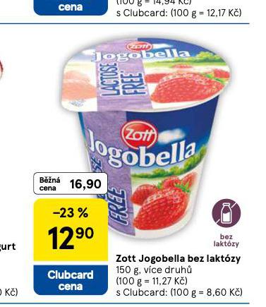 ZOTT JOGOBELLA BEZ LAKTZY