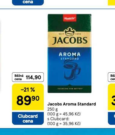 JACOBS AROMA STANDARD