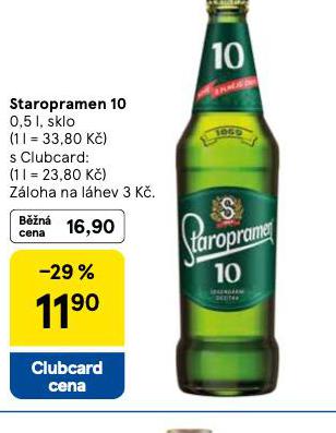 PIVO STAROPRAMEN 10
