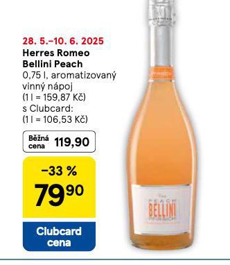 HERRES ROMEO BELLINI PEACH