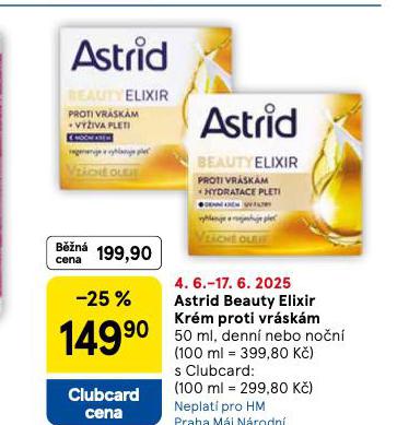 ASTRID BEAUTY ELIXR KRM PROTI VRSKM