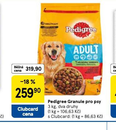 PEDIGREE GRANULE PRO PSY