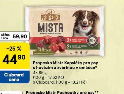 PROPESKO MISTR KAPSIKY PRO PSY