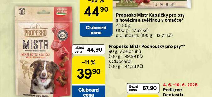 PROPESKO MISTR POCHOUTKY PRO PSY