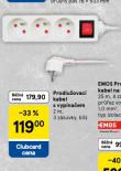 PRODLUOVAC KABEL S VYPNAEM